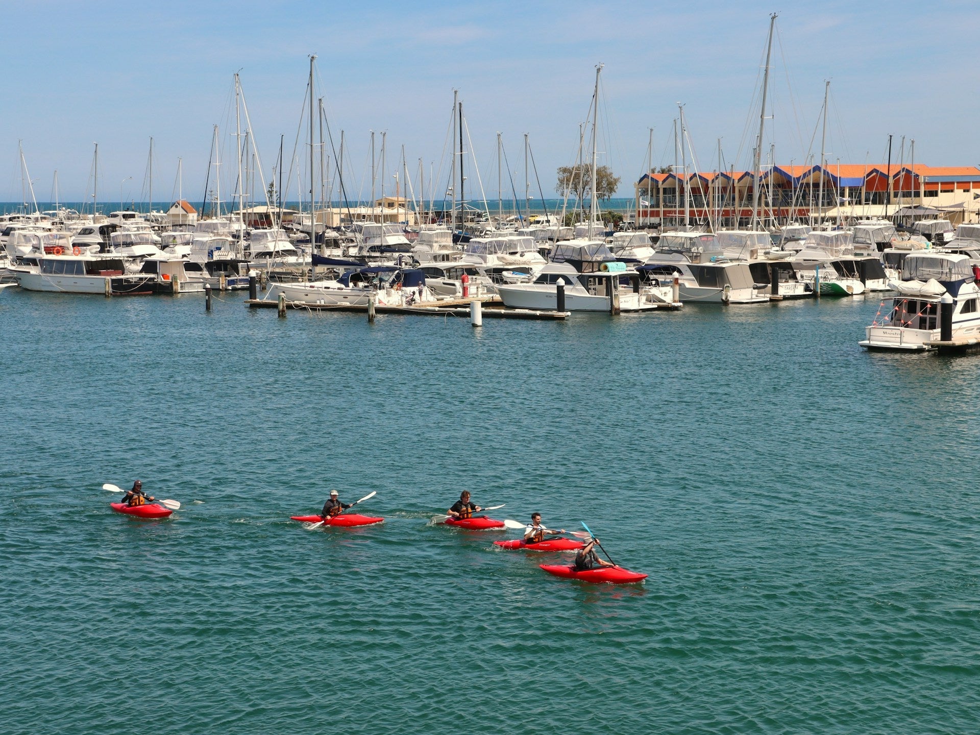 kayaking